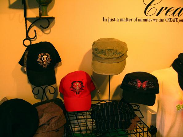 Embroidered apparel